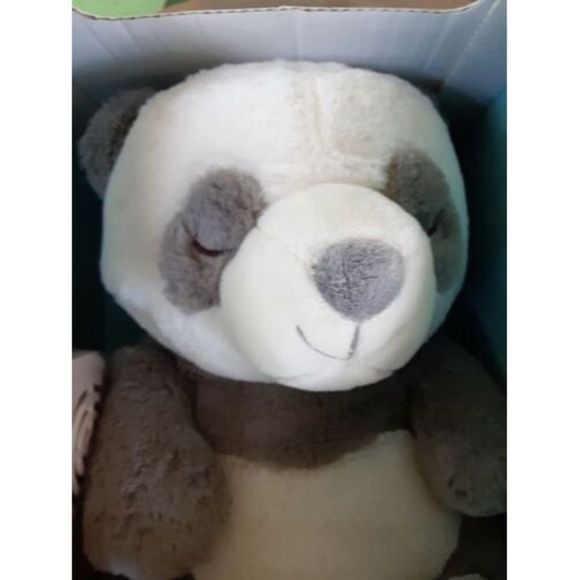 Cloud B Peaceful Panda Sleep Soothers, NIB. Color Grey and Ivory. - Picture 5 of 9